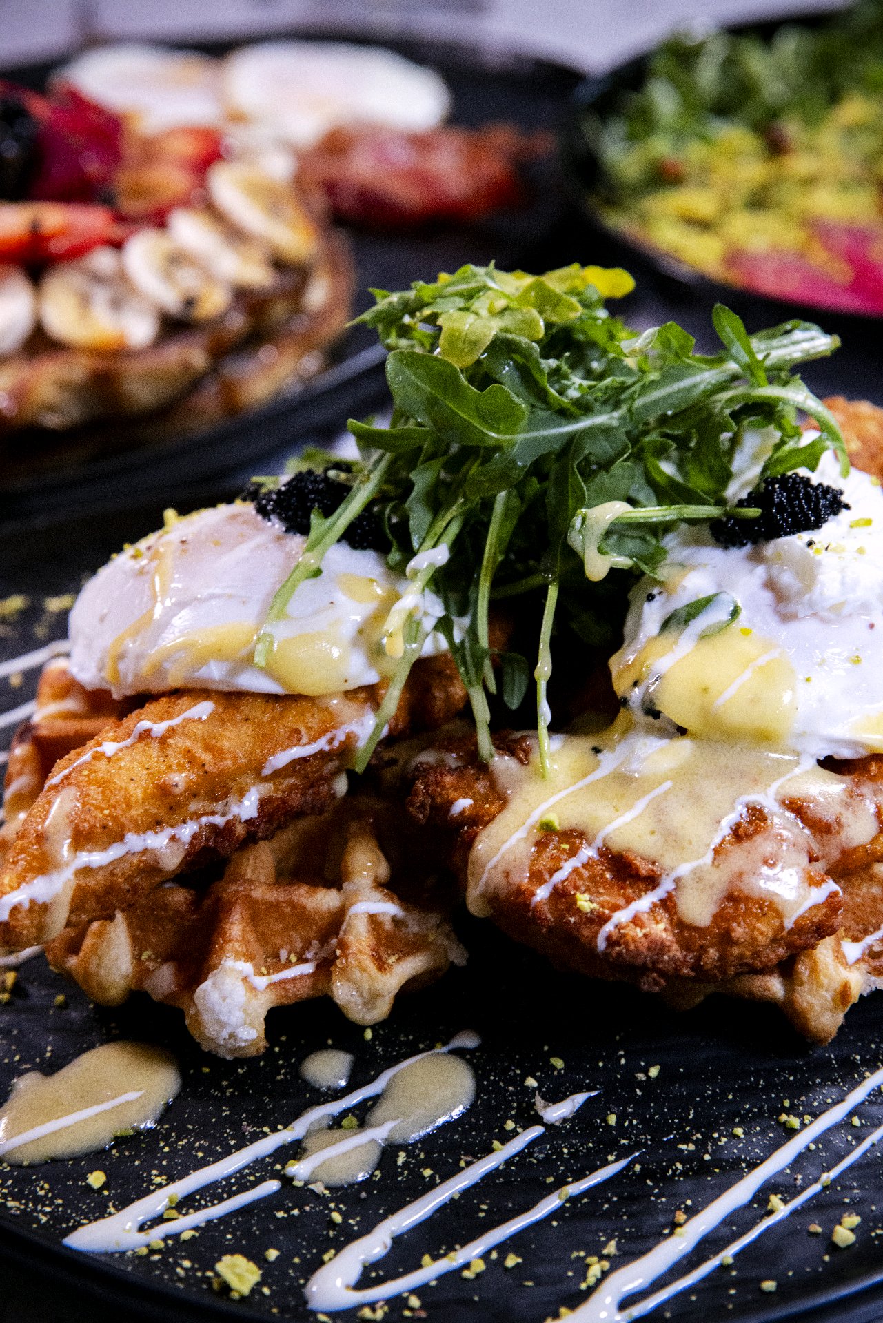 Japanese Fried Chicken & Waffles